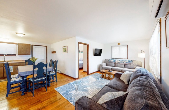 Lovely dog-friendly lakefront abode with firepit, swimming dock, and fast WiFi