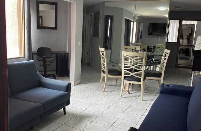 Lovely Elegant 2-bedroom condo with Wi-Fi on vibrant ZONA RIO very secure