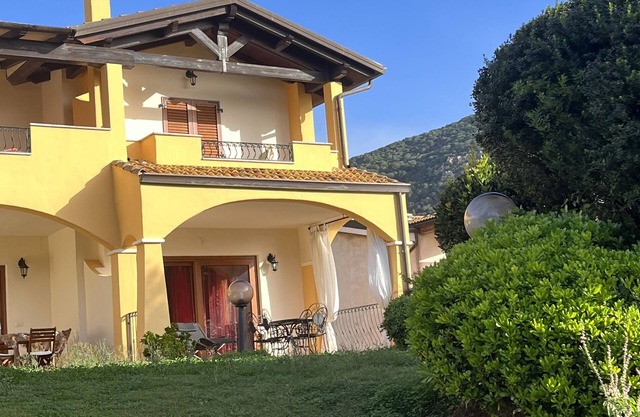 Schonen Ferienhaus mit den fiefen Suden von Sardinien.