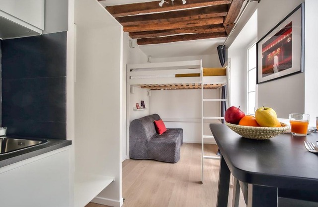 Lovely Mezzanine Studio in the Heart of Paris 3M