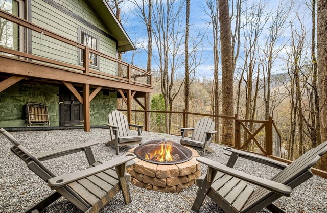 Lovely, one-story cabin in a serene mountain country club - golf, fish, and ski