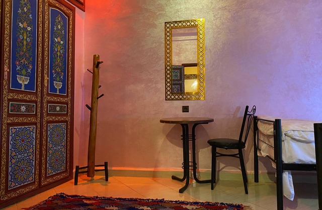 Lovely room in an Auberge/Riad inside a traditional Kasbah.