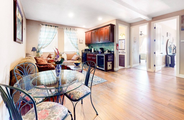 Lower-Level Dog-Friendly Suite w/ Free WiFi & a Private Deck w/ Forest Views