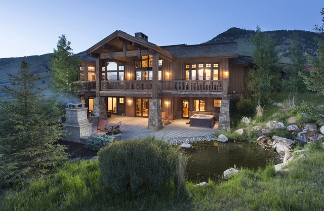Genießen Sie den Winter in Jackson Hole in diesem kühnen Privathaus im Horsethief Canyon!