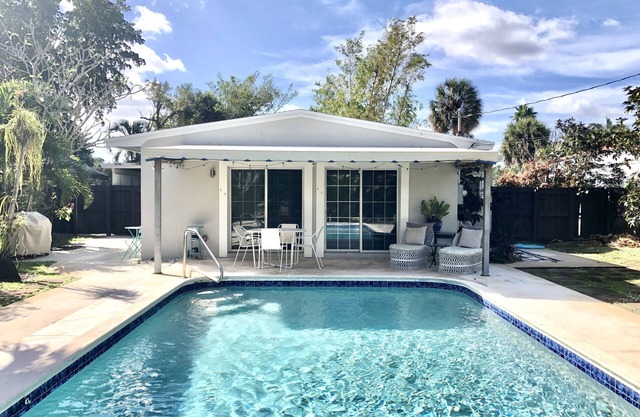 Üppiger, privater Rückzugsort mit riesigem beheiztem Pool in der Nähe der Fort Lauderdale Boat Show!