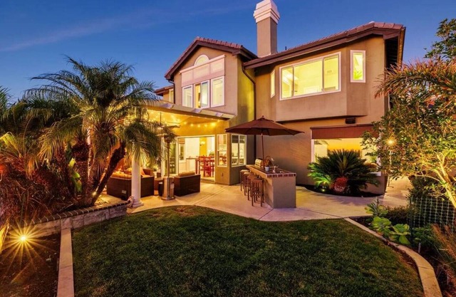 House is located in exclusive Canyon Crest gated neighborhood on Single Loaded Birchcrest street
