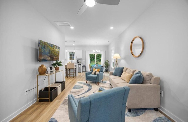 Luxe 3BR Near Duke, DPAC, NCCU & Downtown Durham with Free Parking and Fast WiFi
