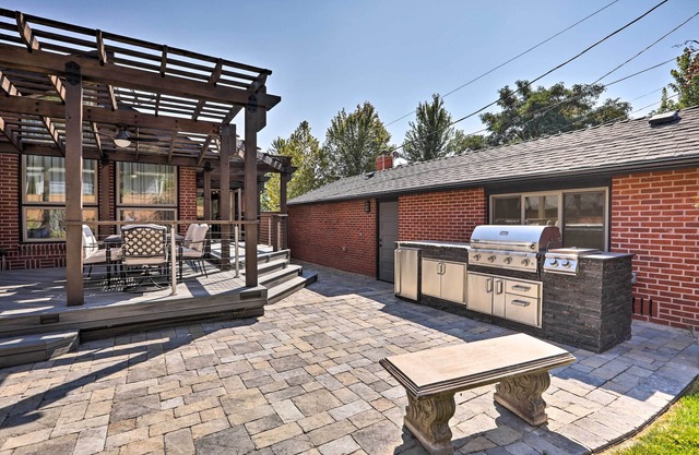 Luxe Home w/ Backyard Oasis ~ 1 Mi to Midtown