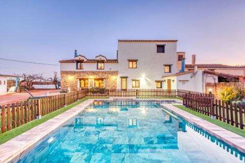 Luxe Mediterranean Masia BBQ Pool Chillout