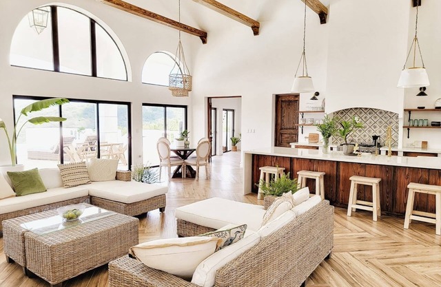 Luxueuse Villa Privée Avec vue Panoramique et Piscine Infinie