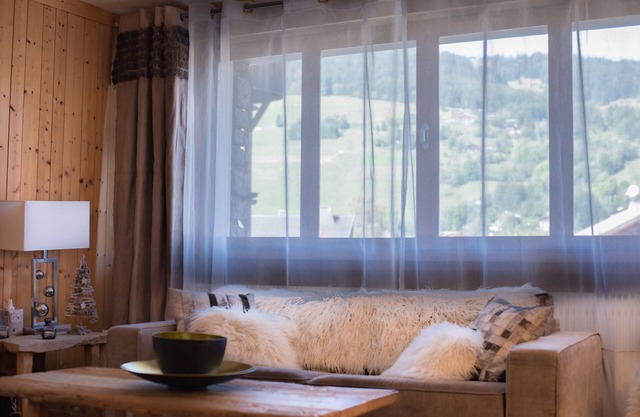Luxuriöse Wohnung im Zentrum von Megève