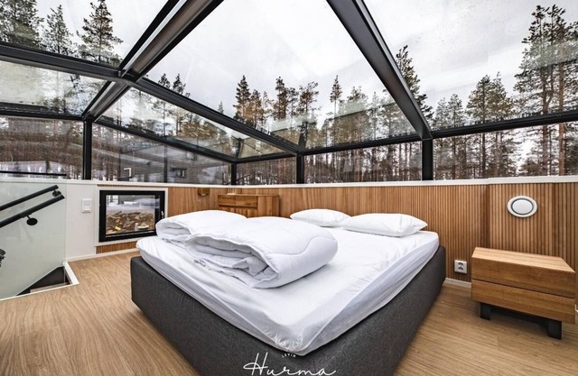 Luxurious igloo accommodation with jacuzzi