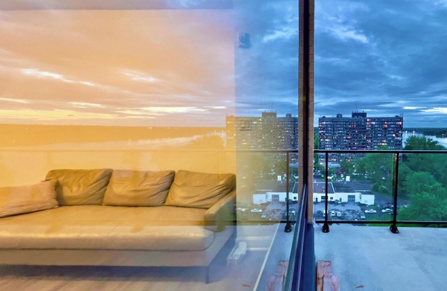Luxurious Penthouse with River Views & Stunning Sunsets in Tranquil Pierrefonds