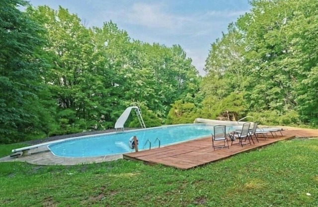 Luxurious ski cabin hunter & windham mountain
