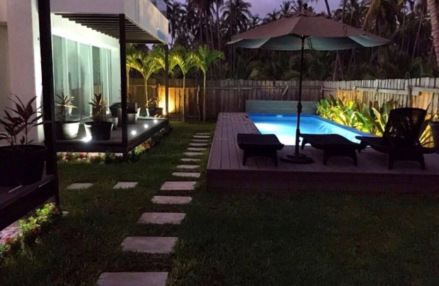 Luxurious Surf Resort in Pascuales Mexico - Room #1 Private - On the Beach