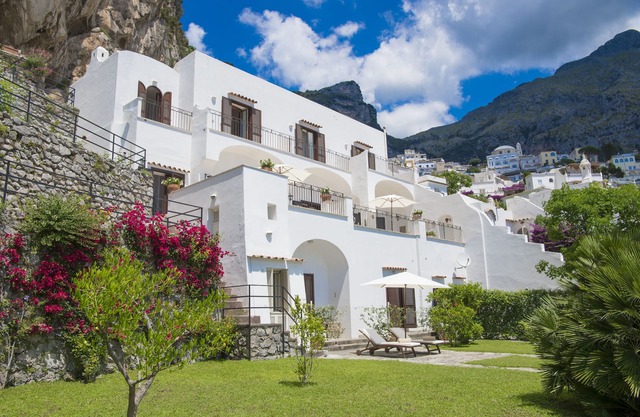 Luxus-Villa im Herzen von Positano mit Blick auf das Meer