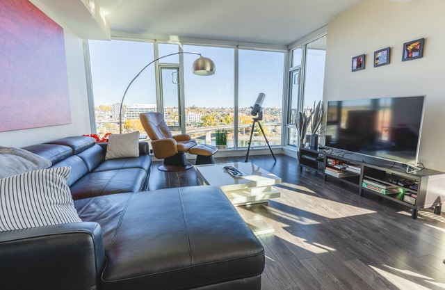 Luxury 2-bedroom condo nestled in the vibrant heart of Calgary's East Village.
