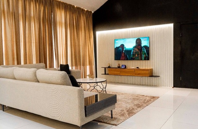 Short-let apartment with an in-house cinema in Lekki