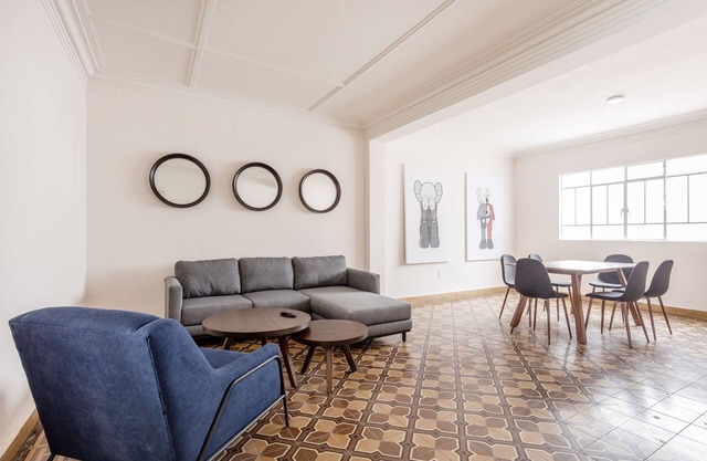 Luxury 3BR Roma Norte - WiFi- Laundry- Sleeps 10