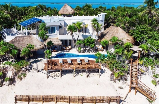 Luxury 5-BR Beachfront Home in Tulum Casa Sofia