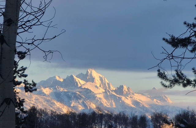 Familienfreundliches Luxushaus mit Blick auf Grand Teton