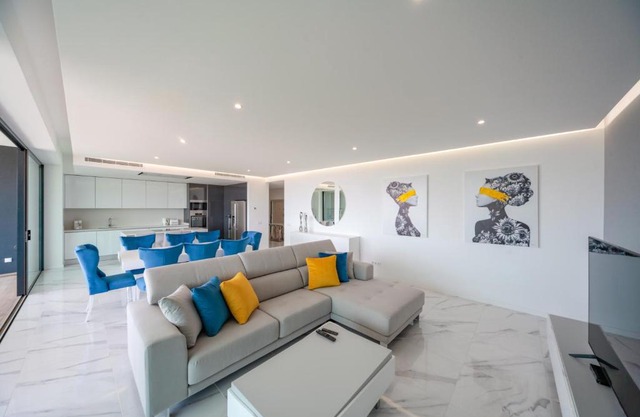 Luxury apartments with stunning sea views