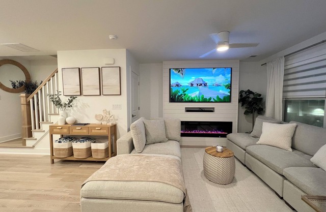 Luxury Beach House with Private Beach in fabulous Mantoloking, NJ.