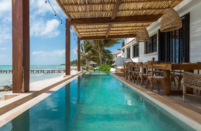 Luxuriöse Strandvilla mit Küchenchef, 3 Pools, Wlan, Bestes Schnorcheln und Kayaking Bay