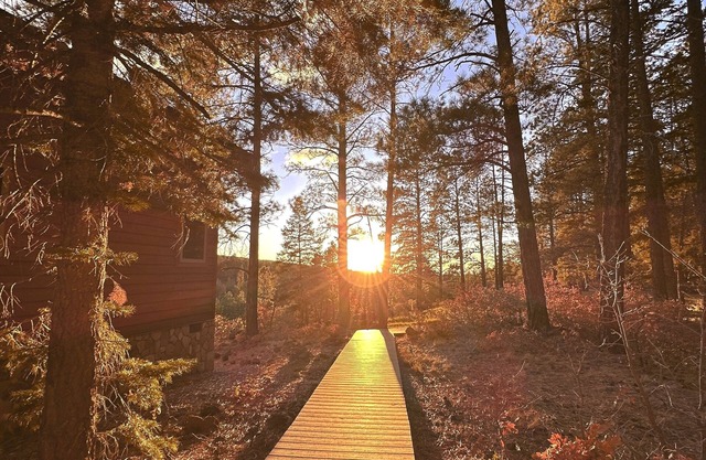 Luxury Cabin on Brazos River with breathtaking views of Brazos Cliffs.