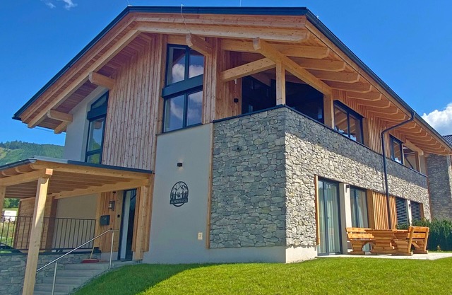 Luxus-Chalet Alpenglück mit Sauna an der Piste