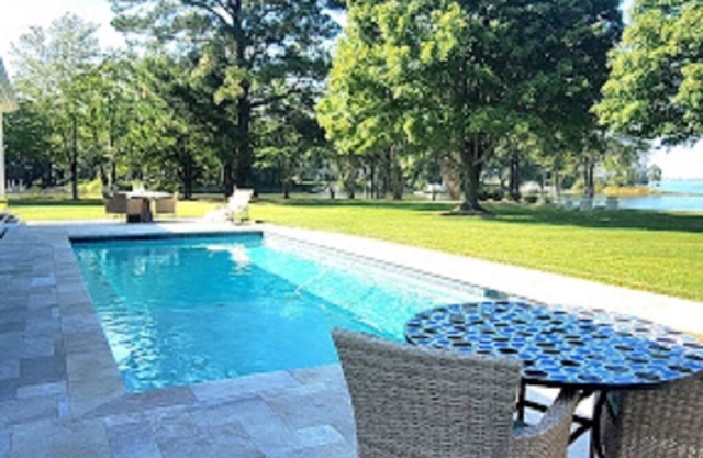 LUXURY COASTAL FARMHOUSE WATERFRONT W/ HEATED POOL