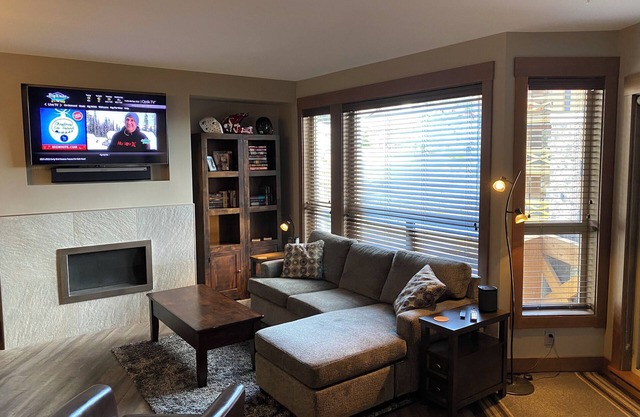 Luxury condo with ski-in ski-out access that is in the heart of the village.