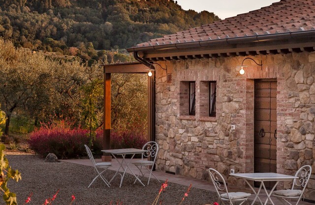 Luxus-Ferienhaus-Pool-einzigartigen Blick auf die Landschaft