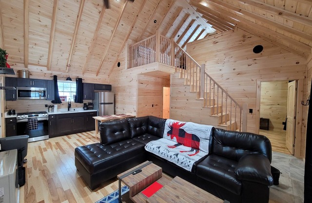 Luxury custom built cabin in the Switzerland of Maine (Jackman)