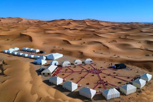 Luxury Desert Camp with AC & Heating in Merzouga