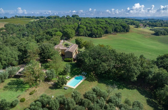 Luxuriöse umweltfreundliche Landvilla - Val d'orcia