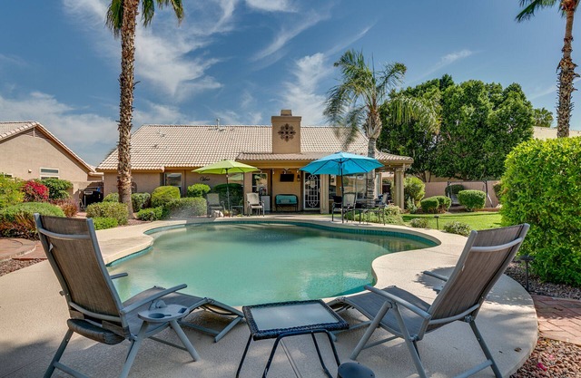 Luxury Family friendly home with resort-like pool and backyard on golf course!