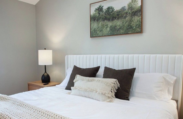 Luxury, fully furnished, dog friendly townhouse with attached garage.