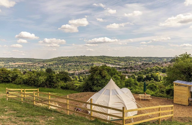 Luxury Glamping - Charlcombe Valley Orchards, Bath
