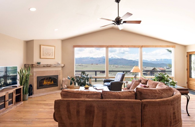 Luxury Mountain Home mit unglaublichen Bergblick, tolle Lage, in der Nähe von Skifahren