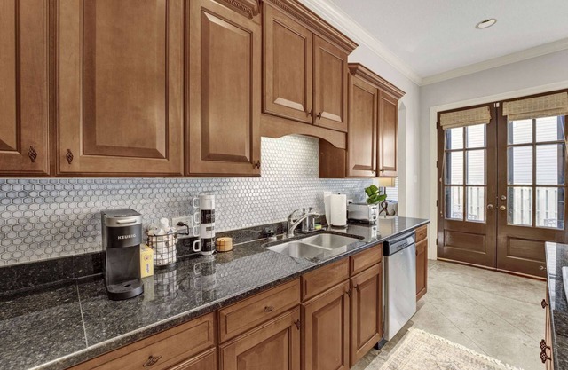 Luxury home with outdoor patio and game room