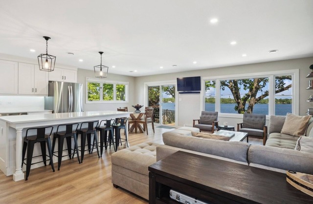 Luxury Lake Home with Dock, Patio, and Deck!