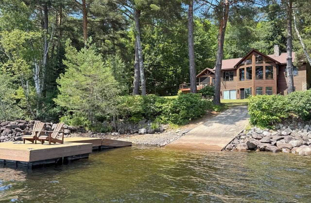 Luxury Lakefront Home on Indian Lake, NY--One October Fall Foliage Week Left!