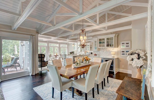 Luxury Lakefront Home on South Lake Lanier - 2 Slip Party Dock with Deep Water