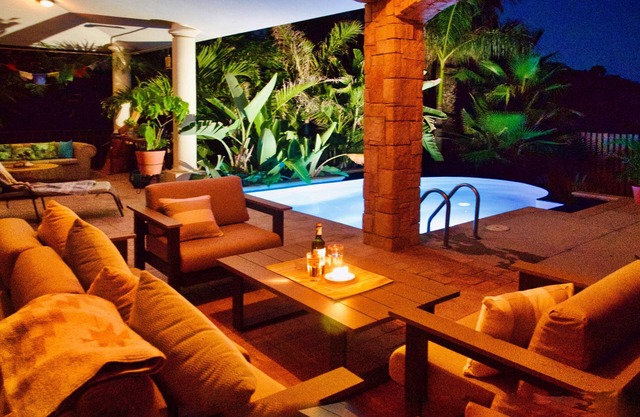 Luxury mixed with nature.