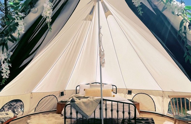 Luxury Montana Glamping Tent With Views