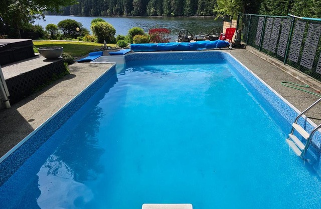 luxury ocean dock pool villa