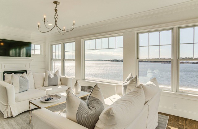 Luxury Ocean Front Home w/ its own Private Beach. New, Clean+ High end finishes.