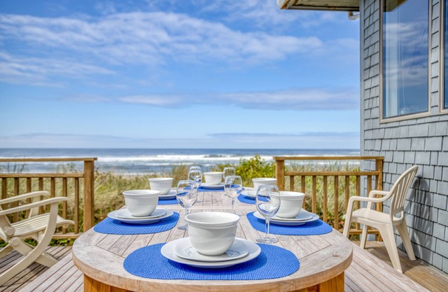 Luxus Haus am Meer mit Panoramablick auf den Pazifik in Neskowin