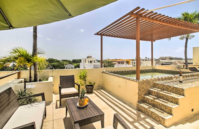 NEU! Playa del Carmen Penthouse mit Pool in der Nähe von Strand